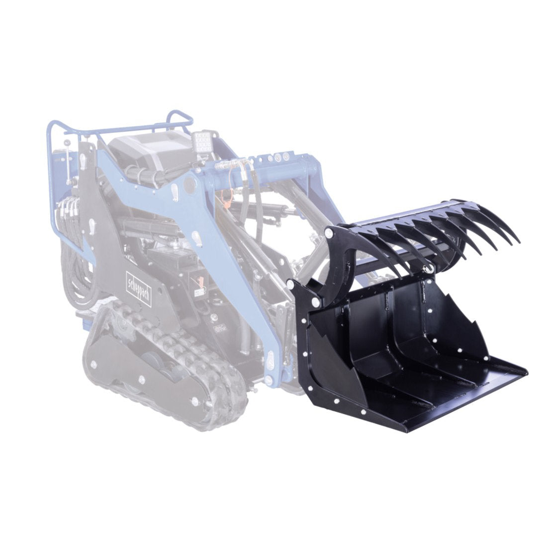 Benna a conchiglia per mini pala Scheppach MKL730