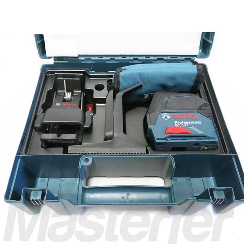 Bosch GCL 2-15 Livella laser a croce professionale 15MT 