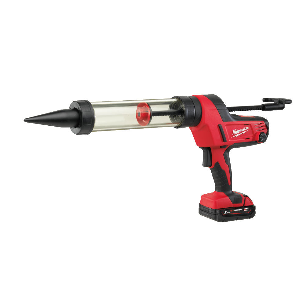 Milwauke C18 PCG/400T-201B - Pistola per silicone a batteria M18