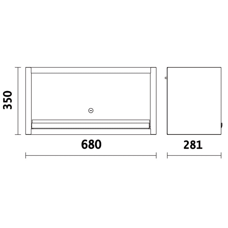 Beta C45PRO 2.0 PM - Pensile a muro per banco arredo officina C45PRO 2.0