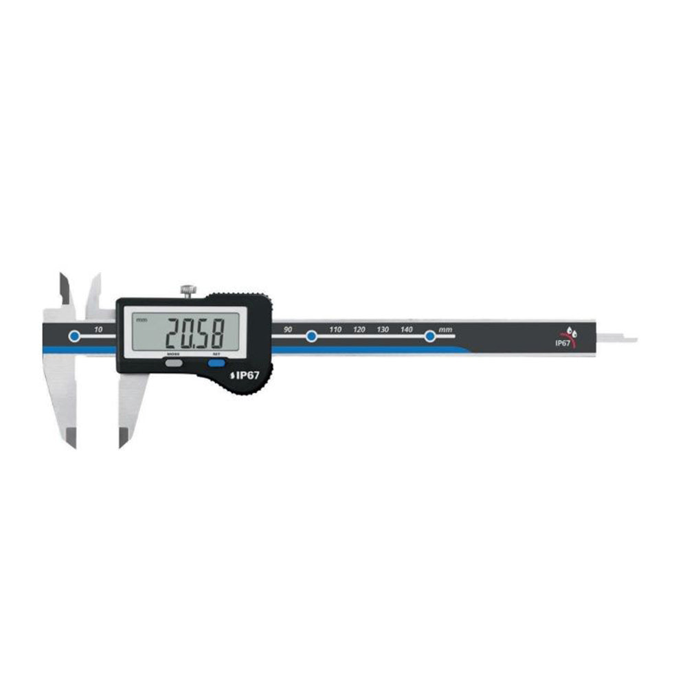 RUPAC 2997200 - Calibro digitale 200 mm con display LCD IP67