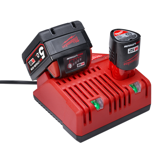 Milwaukee caricabatterie M12-18C per batterie della famiglia M12V M14V M18V