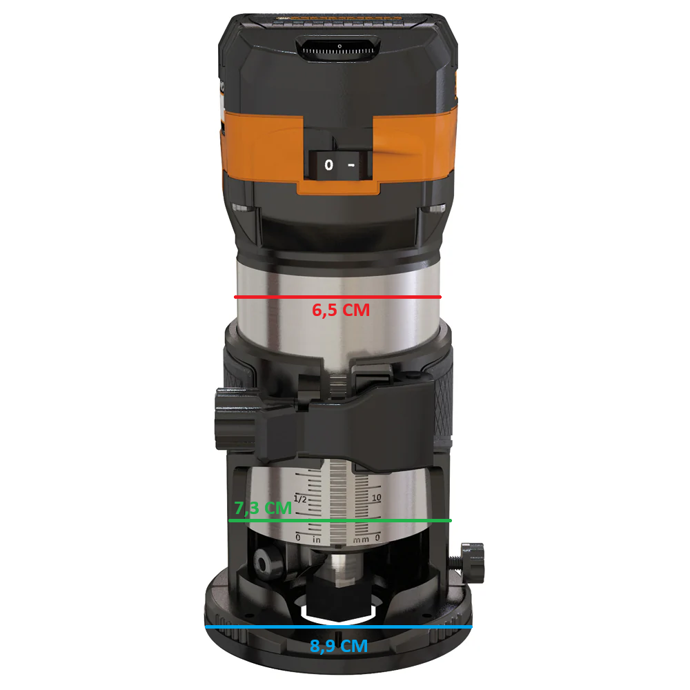 CMT CMT12 - Rifilatore fresatrice verticale per legno elettrica 220V 710W