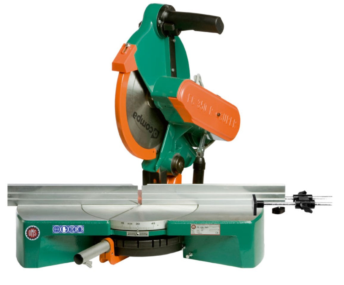 COMPA FC 350 RAP TRONCATRICE PROFESSIONALE PER LEGNO,ALLUMINIO E PVC, MADE IN ITALY