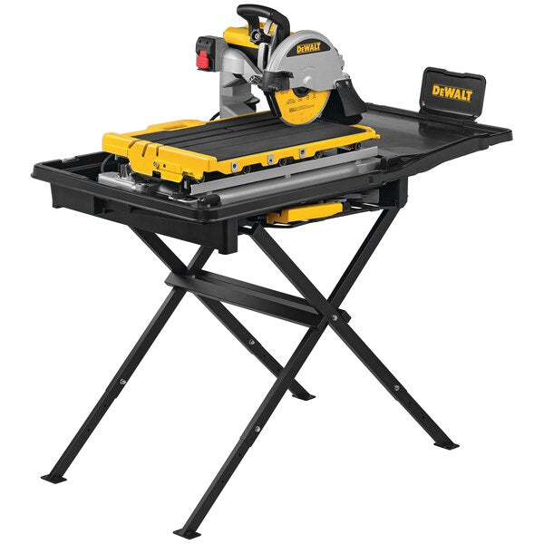 Dewalt D36000-QS - Tagliapiastrelle elettrico ad acqua con tavolo di grande capacità