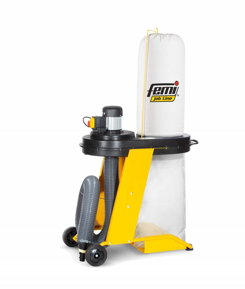 Femi Job Line DC 345 Plus - Aspiratrucioli a ciclone carrellato 