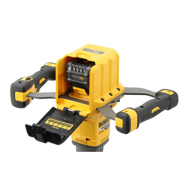 Dewalt DCD240X2-QW - Miscelatore a doppia impugnatura XR 54v Flexvolt 2x9.0Ah