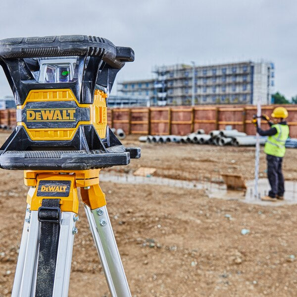 Dewalt DCE080D1GS-QW - Livella tracciatore laser rotante raggio verde 18V Tool Connect - 1 X 2Ah
