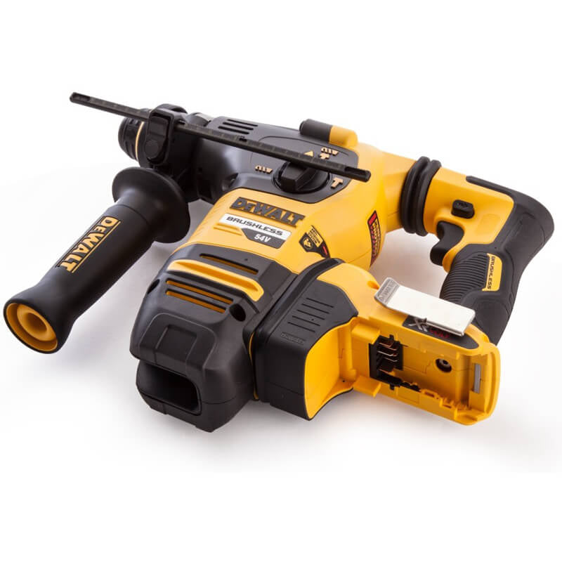 Tassellatore SDS Plus 54V brushless Dewalt DCH323NT 2X6AH + Valigetta T-stack