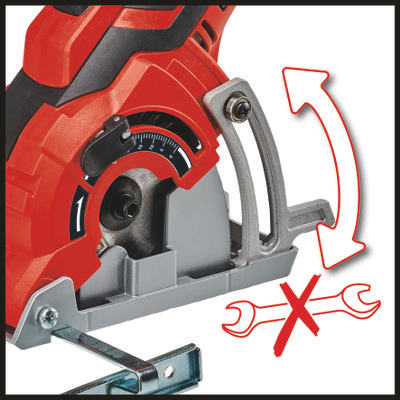 Einhell TC-CS 89 - Mini sega circolare con lama da Ø89 mm