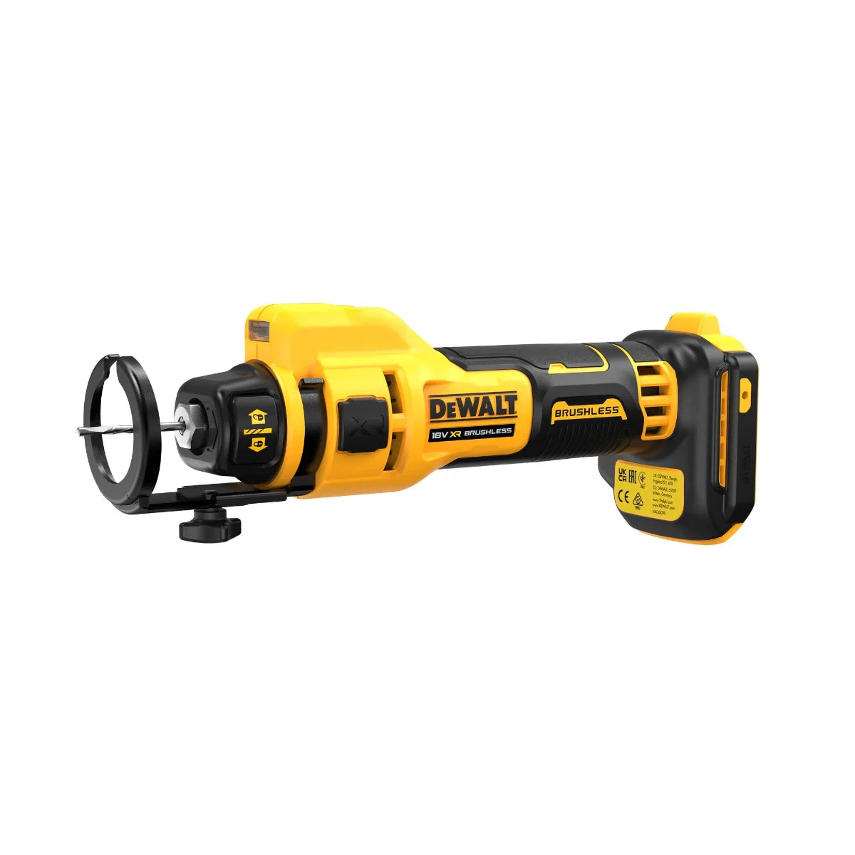Dewalt DCE555N-XJ - Rifilatore fresa per cartongesso a batteria 18V - solo corpo