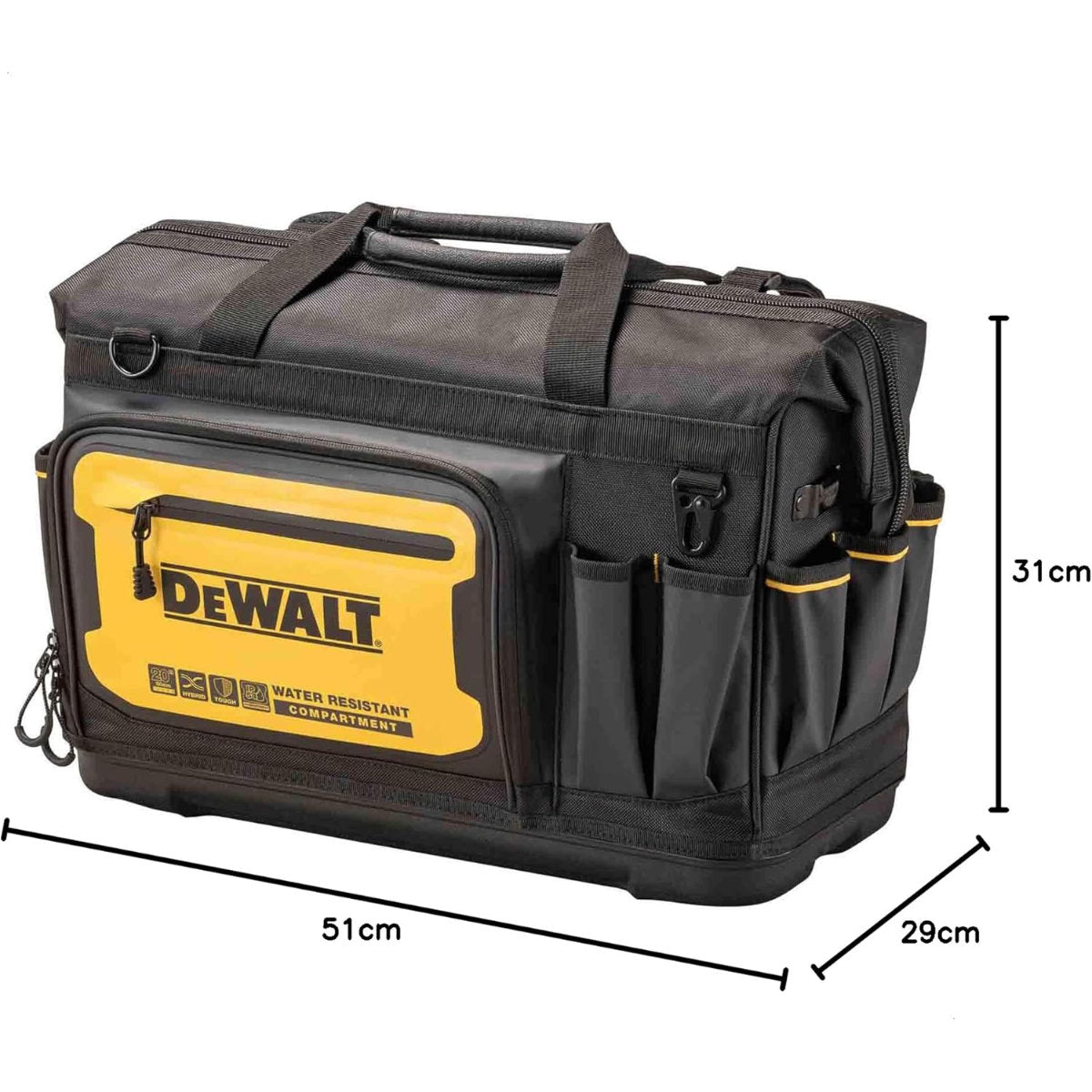 Dewalt DWST60104-1 - Borsa rettangolare porta attrezzi con tracolla - vuota