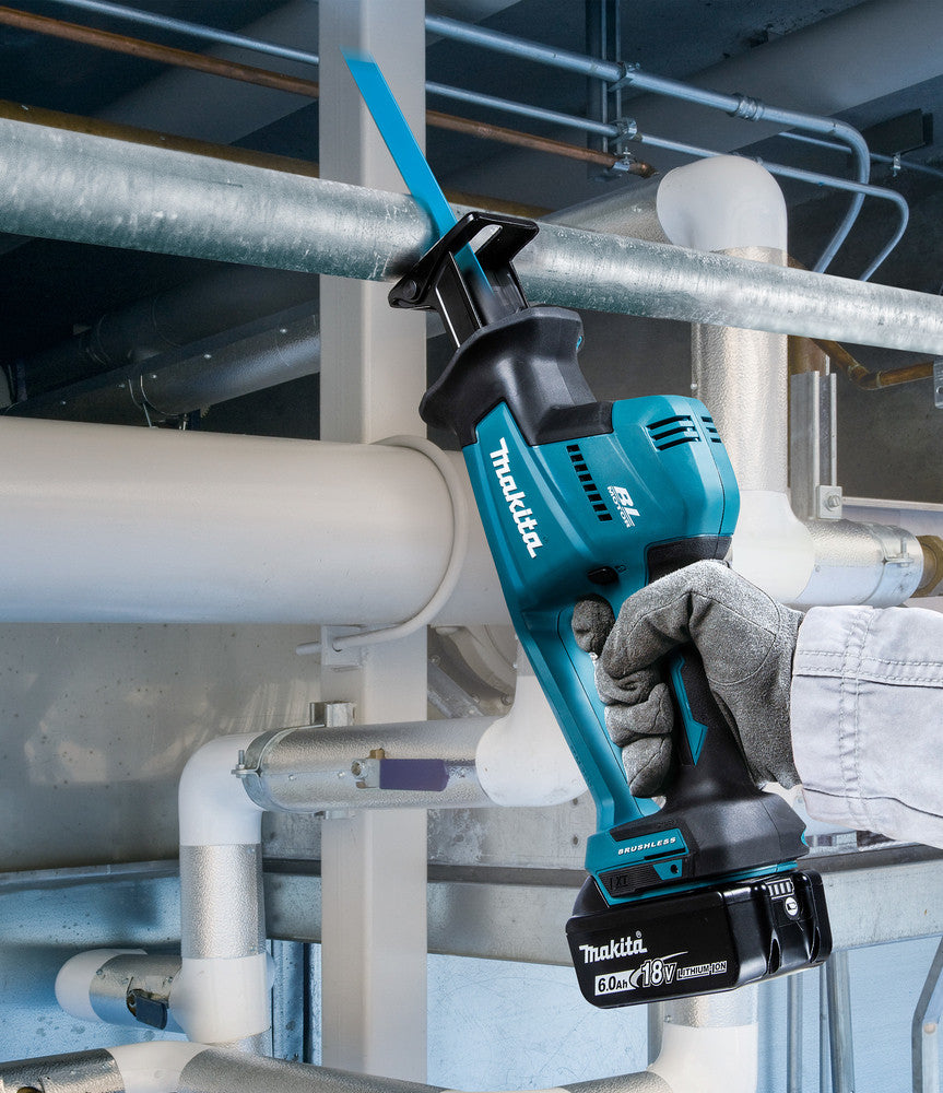 Makita DJR189ZJ - Seghetto dritto a batteria 18V brushless - solo corpo