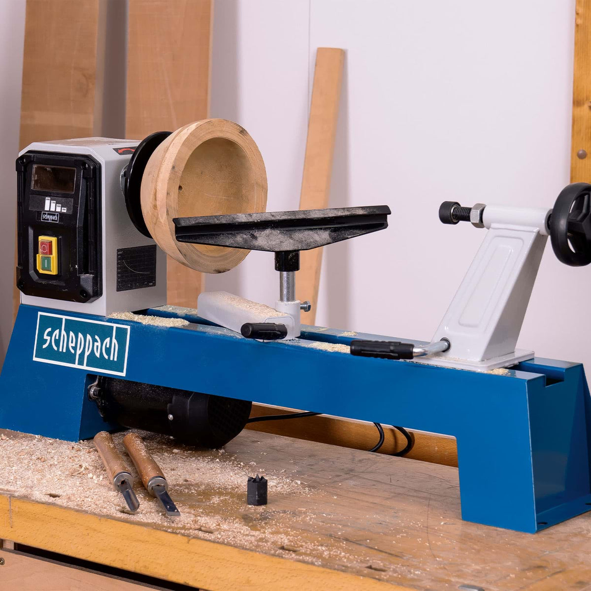 Scheppach DM500T - Tornio per legno 400w - 500mm 