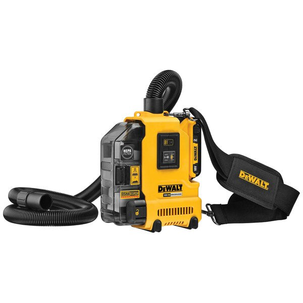 Dewalt DWH161D1-QW - Aspiratore a batteria per tassellatori