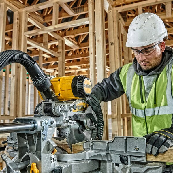 Dewalt DWS727-QS - Troncatrice radiale per legno, disco 250 mm