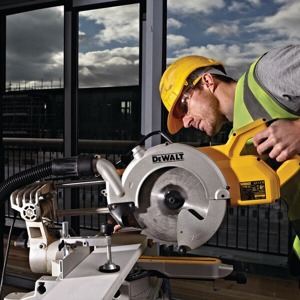 Dewalt DWS778-QS - Troncatrice radiale compatta 250mm + Sistema tracciatura XPS