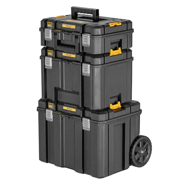 Dewalt DWST83517-1 - Trolley cassetta porta attrezzi Tstak - Sistema 3 pezzi  