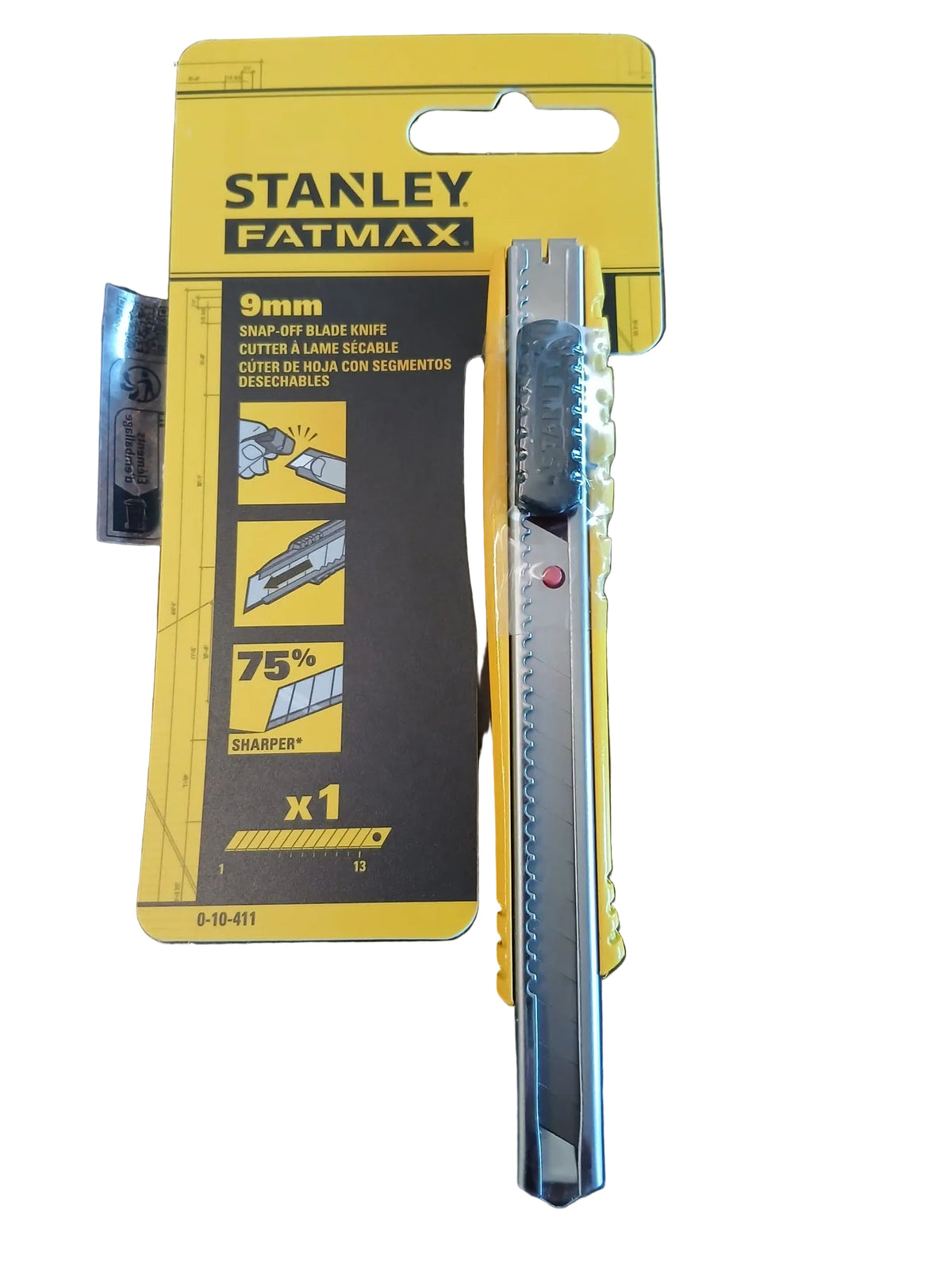Stanley 0-10-411 (9mm) Cutter taglierino