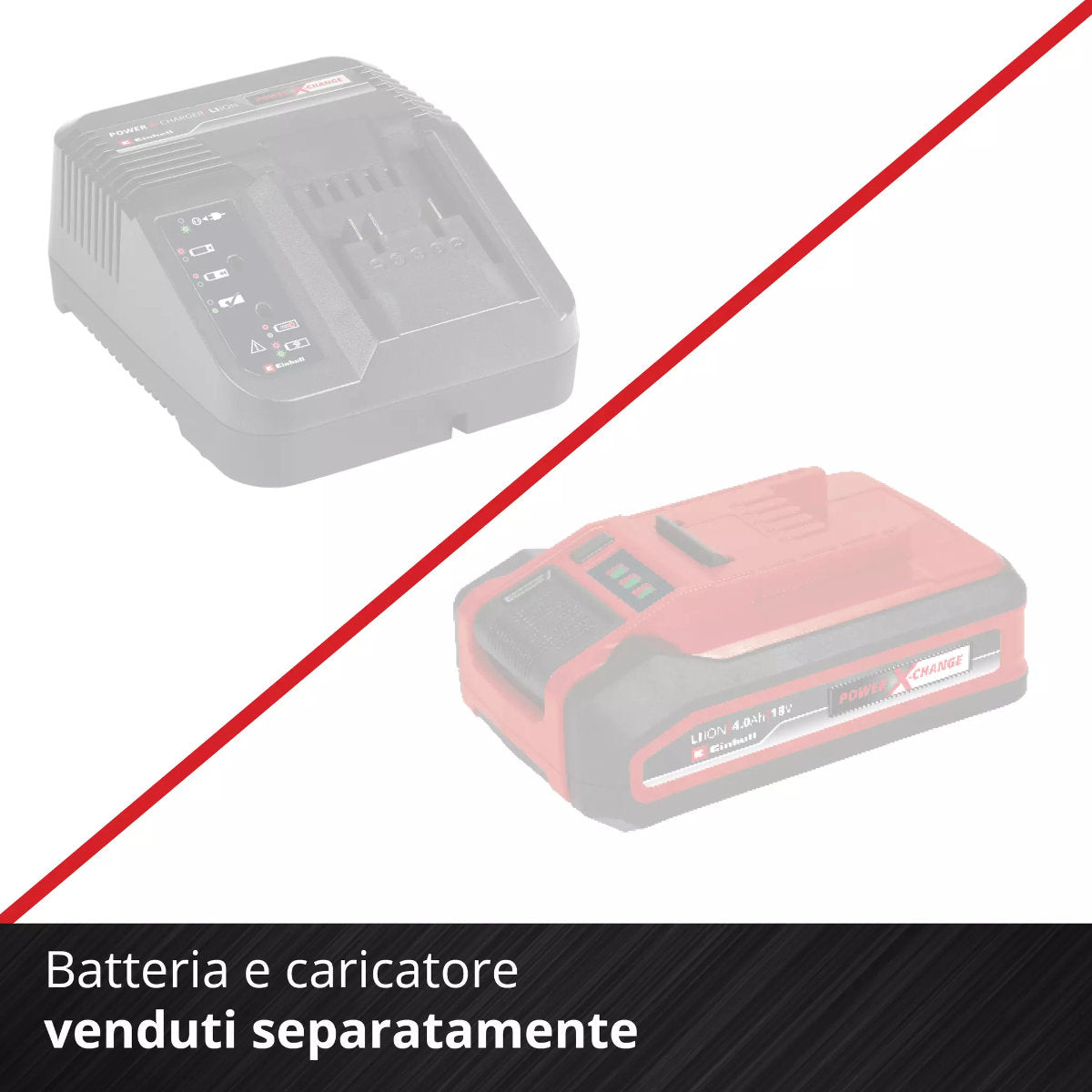 Einhell TC-AG 18/115 LI - Solo - Smerigliatrice angolare a batteria (Solo corpo)