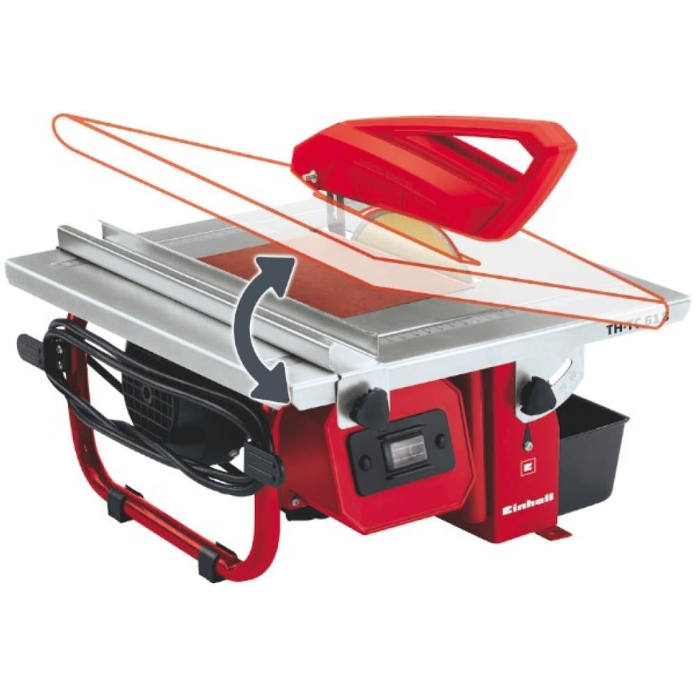 Tagliapiastrelle Einhell TH-TC 618 elettrico con disco diamantato