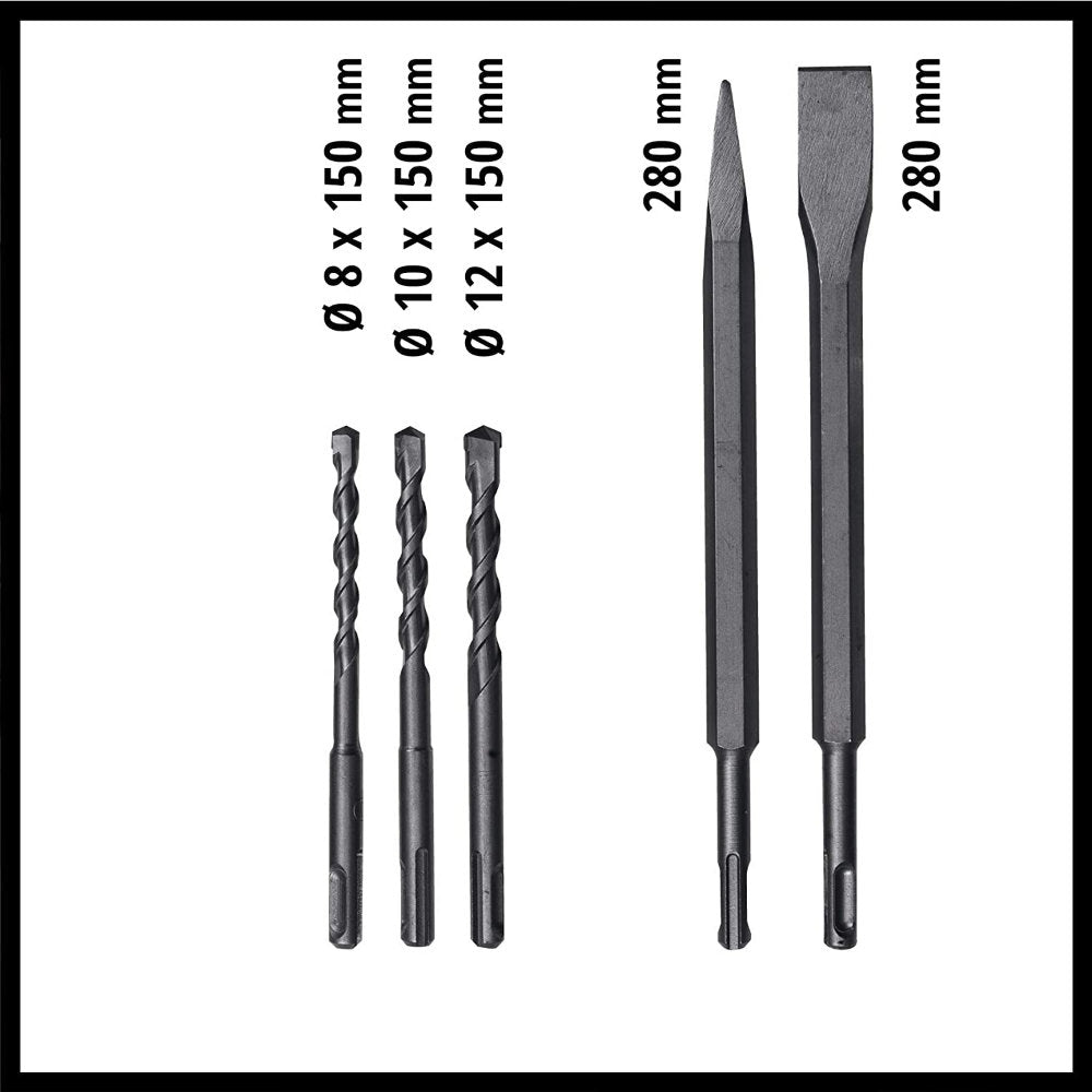 Einhell TE-RH 32 4F Kit - Martello tassellatore SDS-Plus 5kg