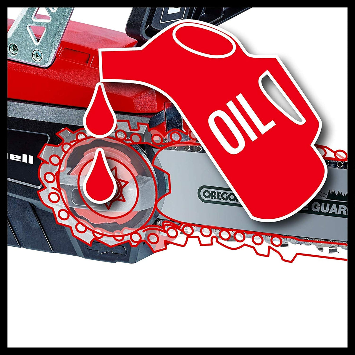 Elettrosega a batteria Einhell GE-LC 18 Li solo Sega elettrica