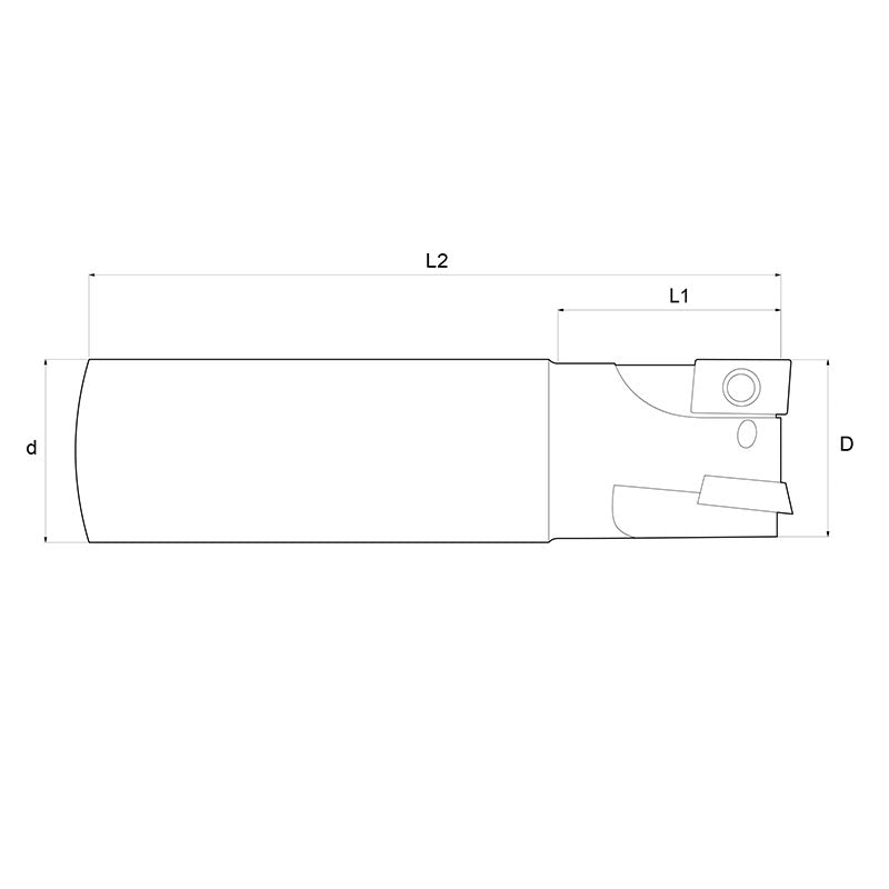 Fervi F402/25L - Fresa per spallamenti
