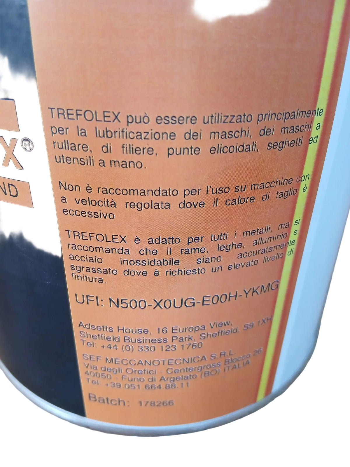 Sefolex Trefolex Pasta verde per filettare KG.2,5