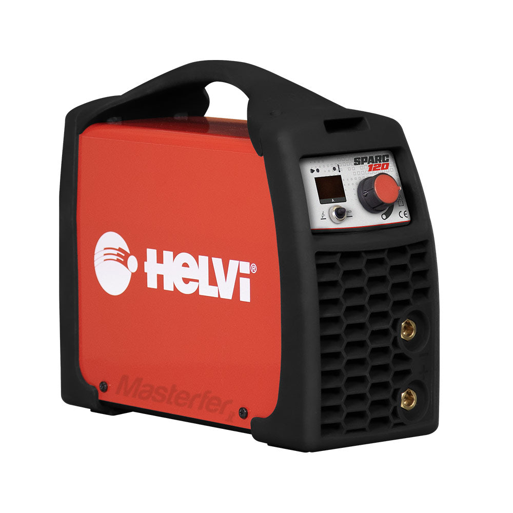 Helvi SPARC120 - Saldatrice inverter ad elettrodo e TIG - 120A - valigetta e accessori 