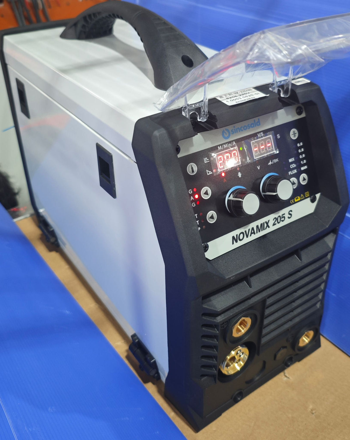 Sincosald NOVAMIX 205 S - Saldatrice multiprocesso MIG/MAG, Tig - 220V 