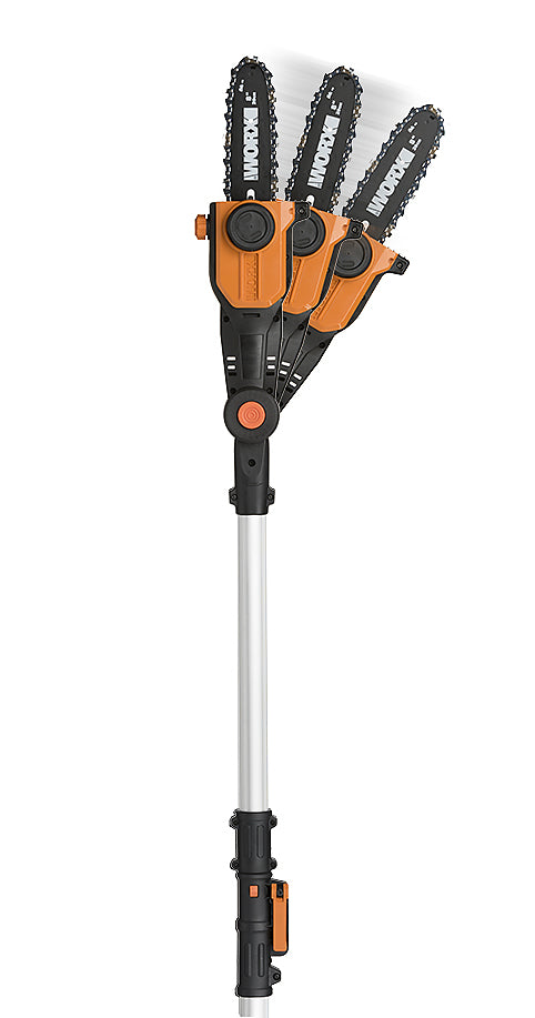 Worx WG349E potatore con asta telescopica - con batteria 20V 2Ah
