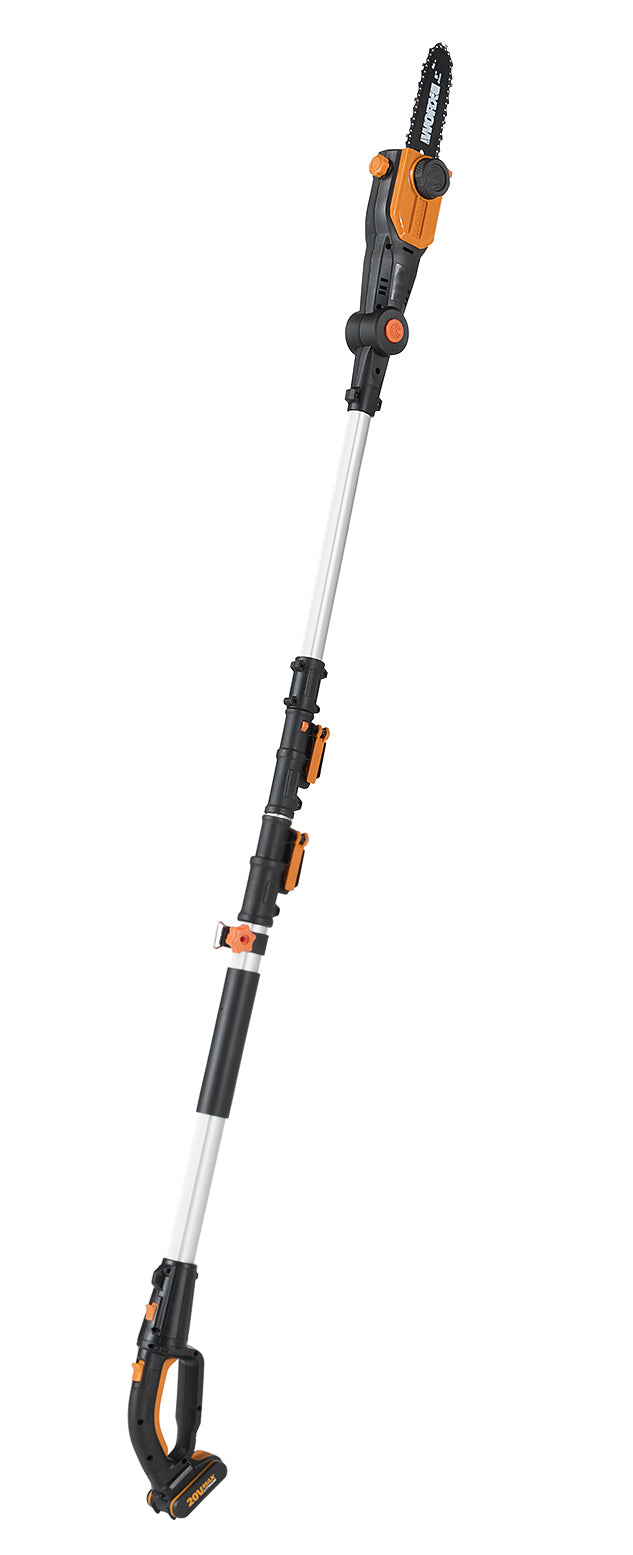 Worx WG349E potatore con asta telescopica - con batteria 20V 2Ah
