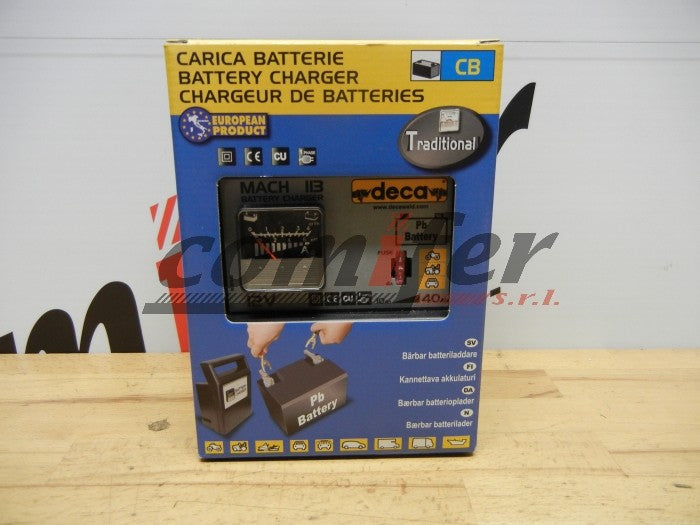 Caricabatterie elettromeccanico 12V Deca MACH 113 (carica 3 A)