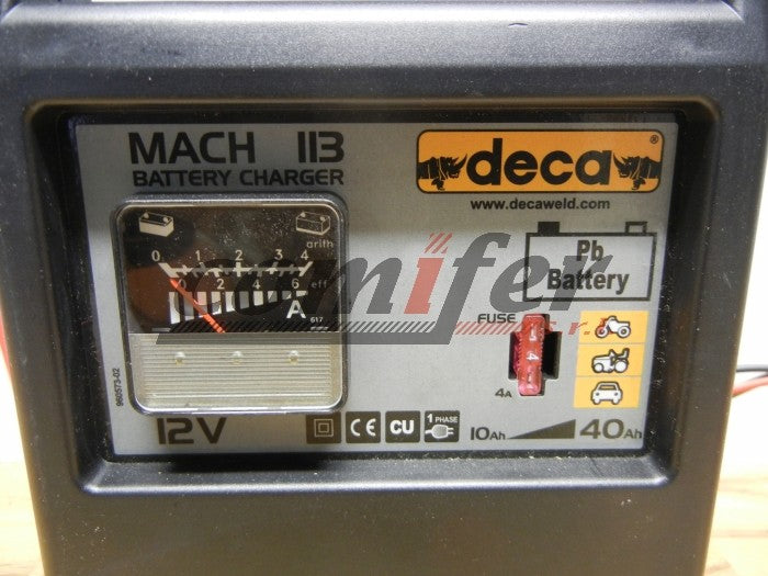 Caricabatterie elettromeccanico 12V Deca MACH 113 (carica 3 A)