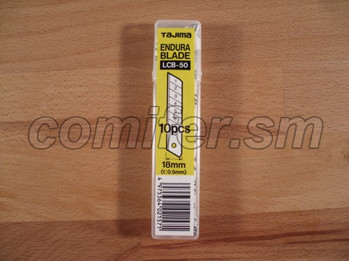 Lame taglierino Cutter Tajima 18mm LCB50 (10Pz)