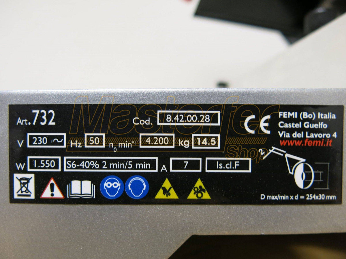Troncatrice per legno Femi 732 - 1550W