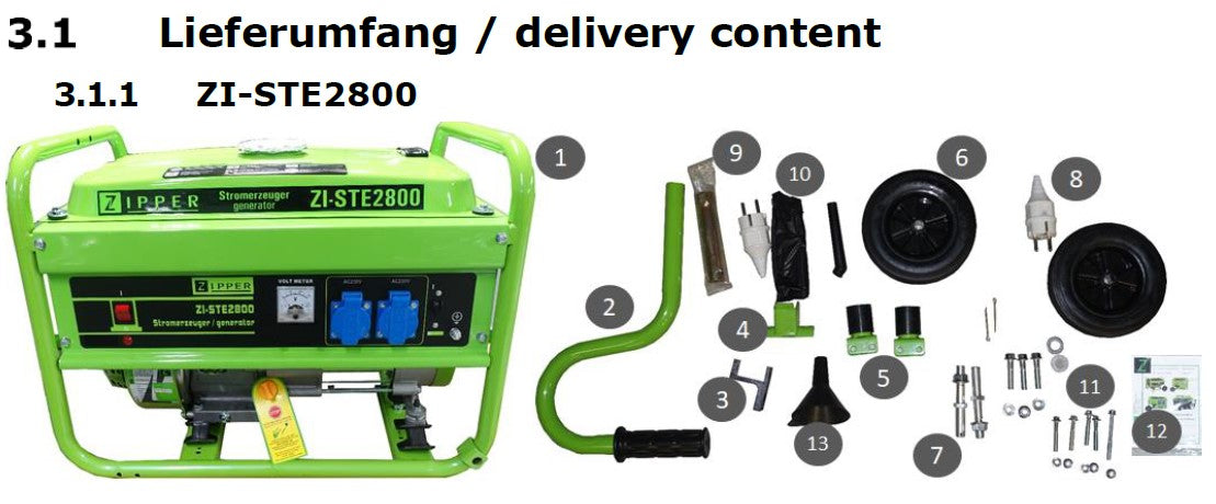ZIPPER ZI-STE2800