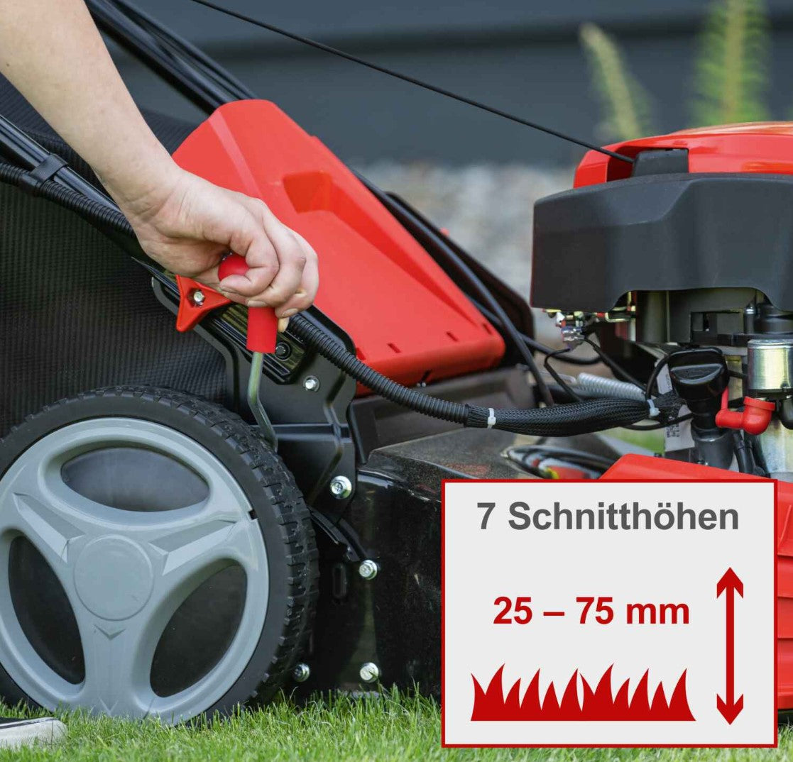 SCHEPPACH ms173-51e Rasaerba a scoppio semovente avviamento elettrico 173cc 51cm