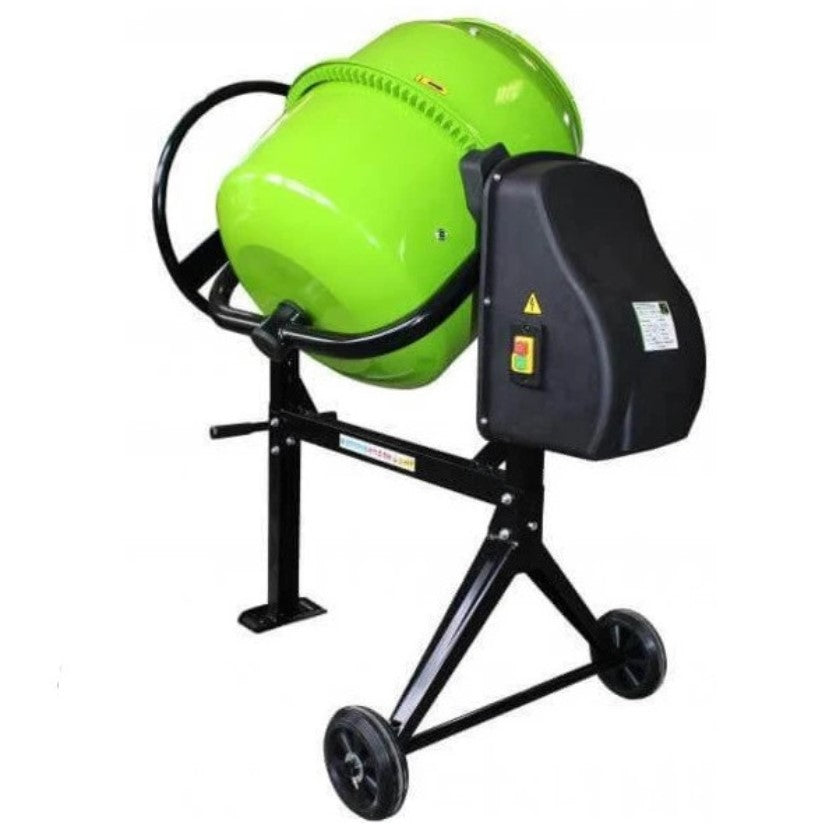 ZIPPER ZI-BTM130 BETONIERA ELETTRICA 130L 550W IMPASTATRICE MISCELATORE CEMENTO