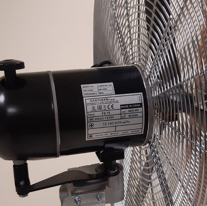 VENTILATORE MASTER 75 CM PROFESSIONALE 2 VELOCITà 123W 220V