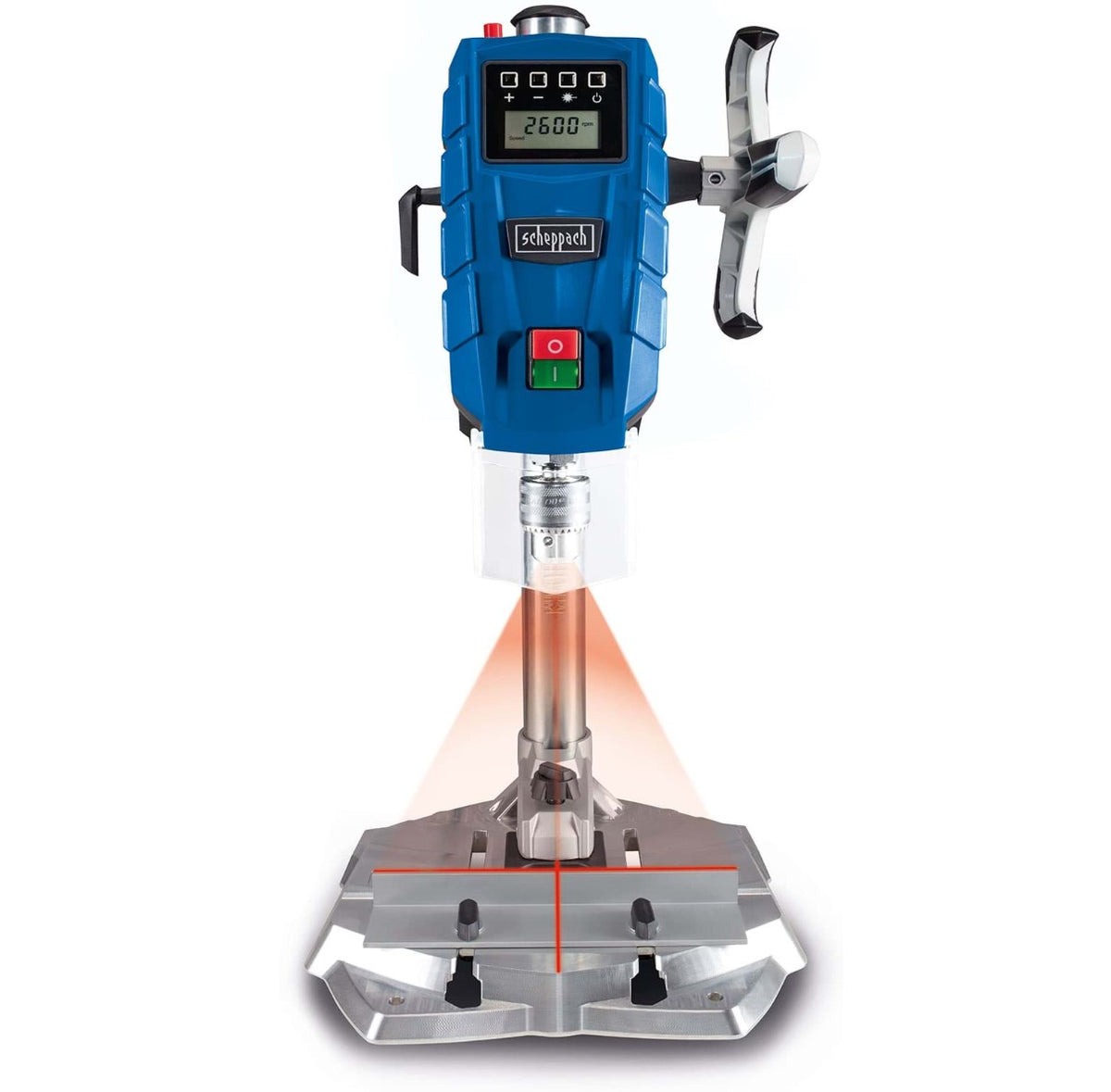SCHEPPACH dp55 Trapano a colonna da banco con puntatore laser 710 w 220v