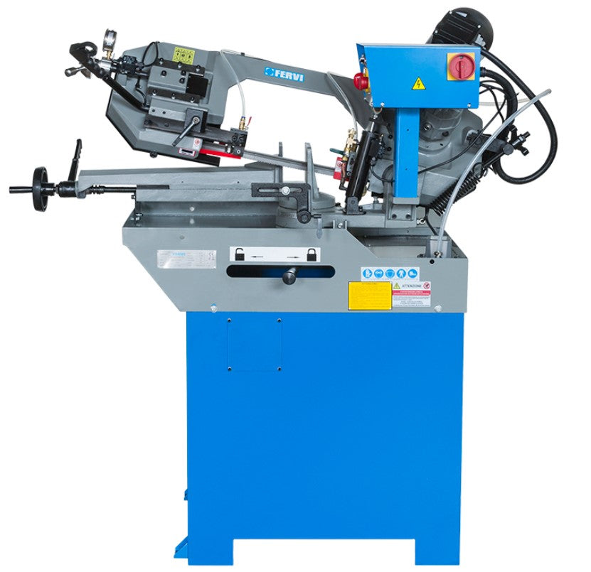 Fervi 0273 - Segatrice a nastro con discesa manuale e idraulica