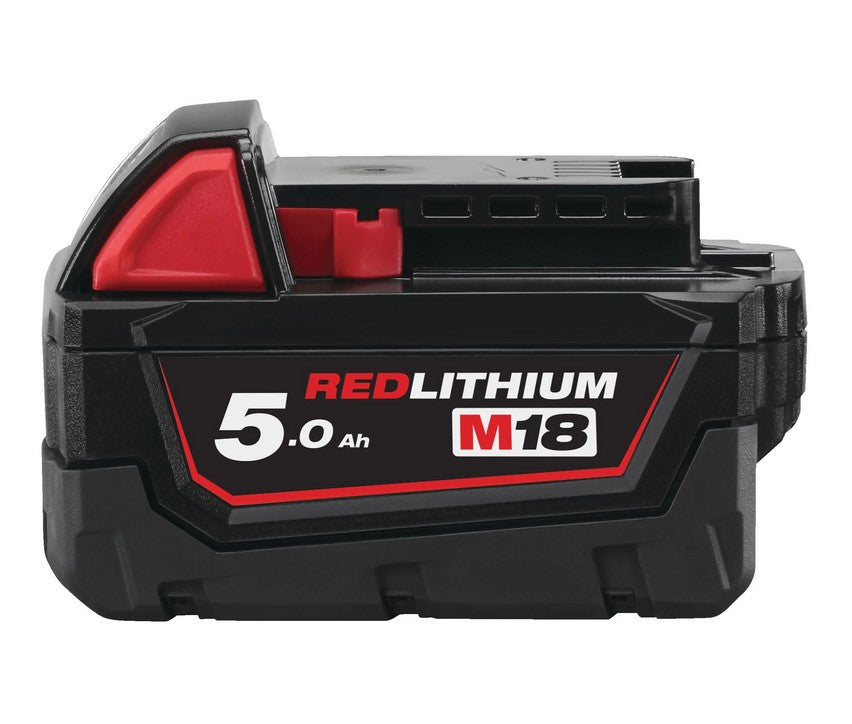 Milwaukee batteria M18B5 18V 5Ah Li-ion per utensili famiglia M18