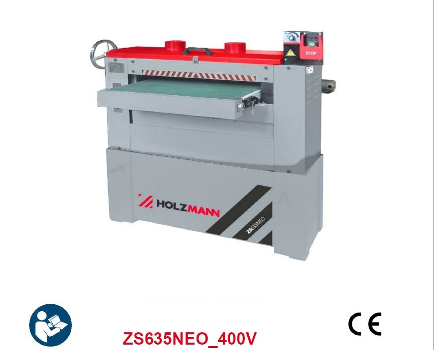 Holzmann ZS635NEO_400V mini levigatrice a nastro largo calibratrice