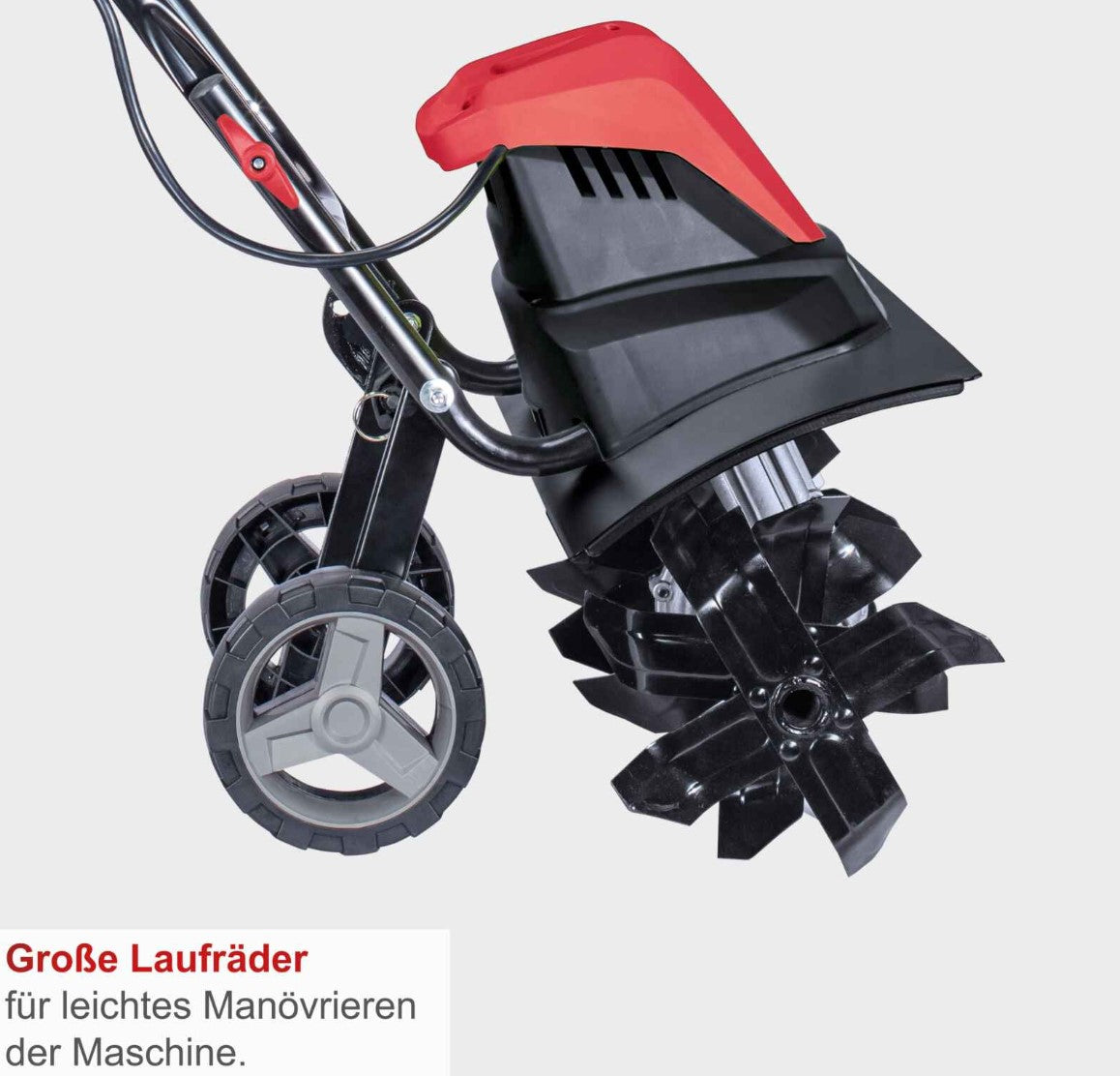 Scheppach mte460 Motozappa zappatrice elettrica richiudibile 6 lame taglio 45cm