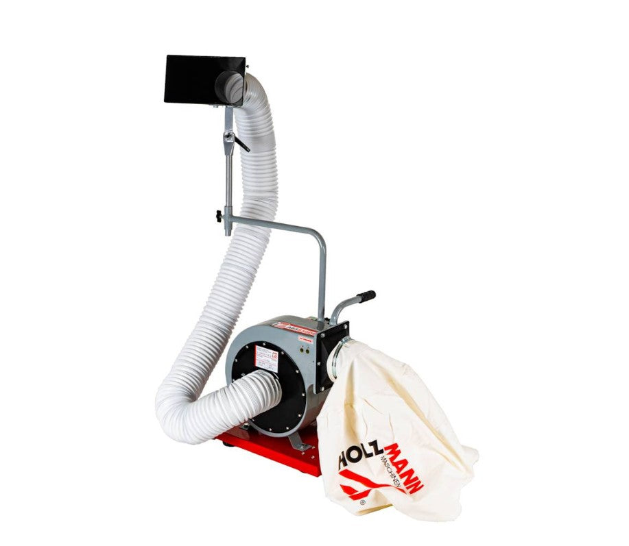 Holzmann ABS850DBK 230V Aspiratrucioli portatile con ruote