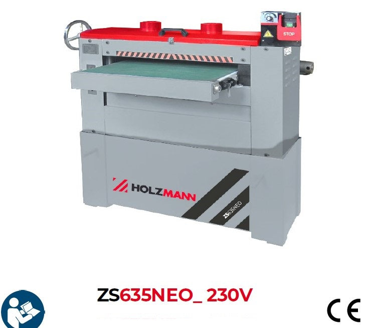 Holzmann ZS635NEO_230V mini levigatrice a nastro largo calibratrice