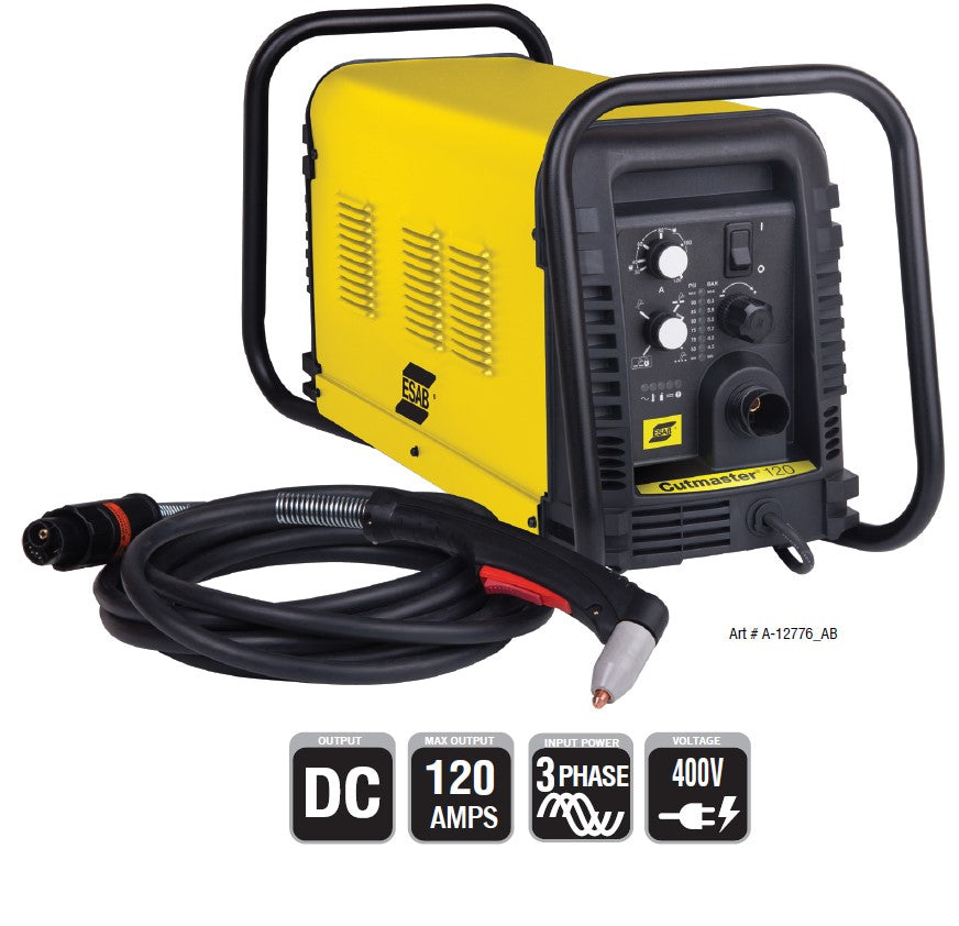 Esab ESAB Cutmaster 120 TAGLIO AL PLASMA , 6,1 m SL60 400 V trifase CE 400v