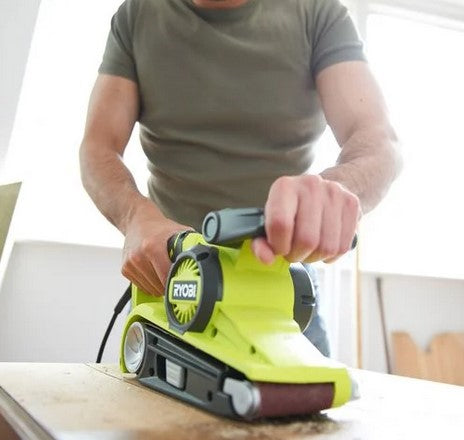 Ryobi EBS800 - Levigatrice elettrica a nastro 800W , 76 MM